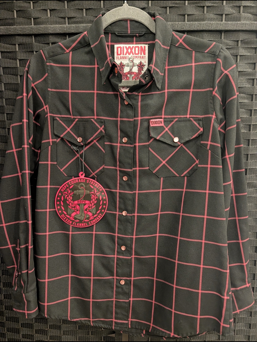 DIXXON Hope Flannel Women's Small
